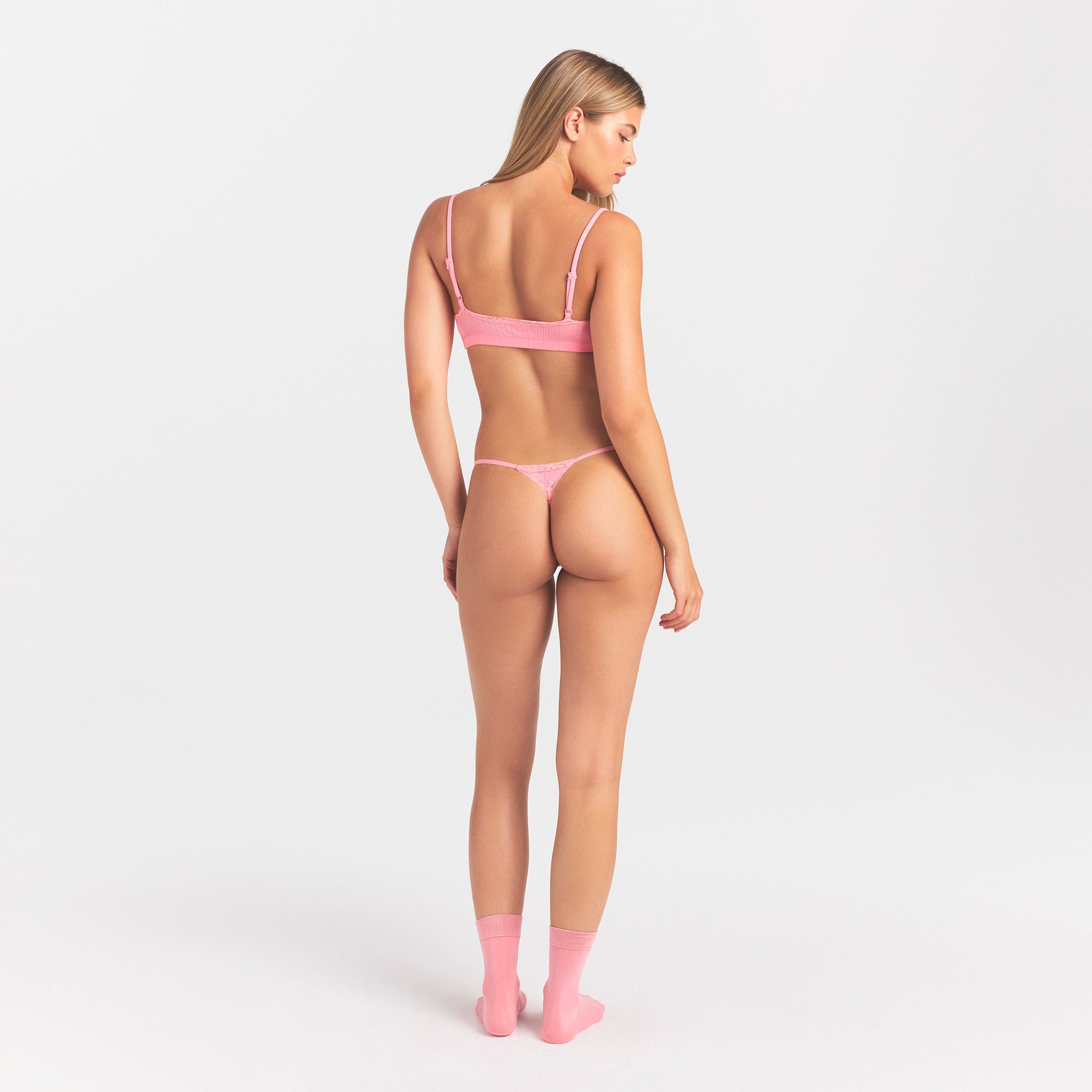 lightweight cotton pointelle lace string thong lightweight cotton pointelle lace string thong