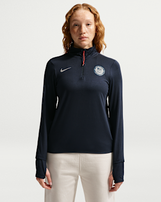 nike united states olympic team swift element Женский топ с молнией 1/4 nike united states olympic team swift element Женский топ с молнией 1/4