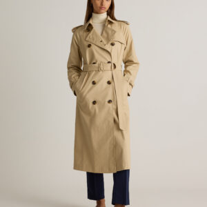 Длинный тренч comfort stretch
