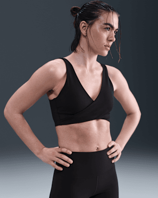nike one Женский спортивный бюстгальтер с легкой поддержкой и мягкой подкладкой nike one Женский спортивный бюстгальтер с легкой поддержкой и мягкой подкладкой