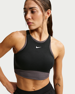 nike one Женский спортивный бюстгальтер с мягкой подкладкой средней поддержки nike one Женский спортивный бюстгальтер с мягкой подкладкой средней поддержки
