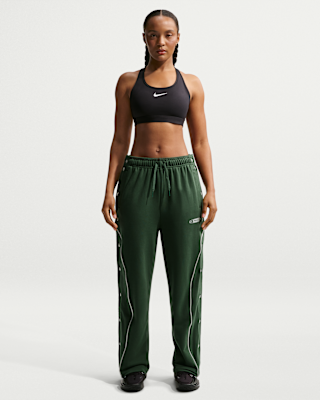 nike Женские флисовые брюки с отрывом nike Женские флисовые брюки с отрывом