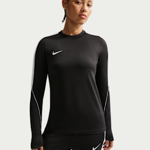 nike strike Женская футбольная футболка с круглым вырезом dri fit