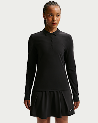 nike victory Женская футболка поло с длинными рукавами dri fit nike victory Женская футболка поло с длинными рукавами dri fit