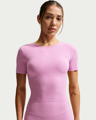 nike zenvy Женский топ с короткими рукавами dri fit nike zenvy Женский топ с короткими рукавами dri fit