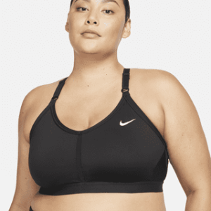 nike indy Женский спортивный бюстгальтер с v образным вырезом и мягкой подкладкой (большие размеры)