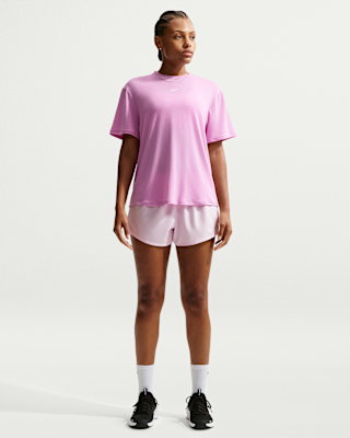 nike one Женские шорты dri fit со средней посадкой (3 дюйма) на короткой подкладке nike one Женские шорты dri fit со средней посадкой (3 дюйма) на короткой подкладке