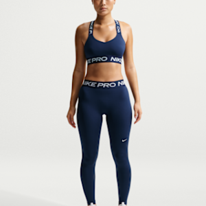 nike pro Женские леггинсы в полный рост со средней посадкой