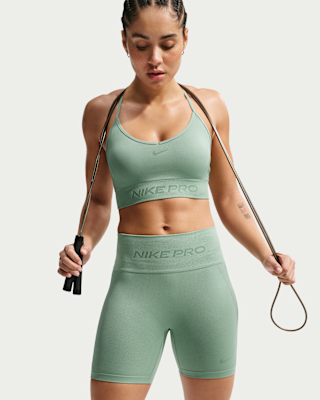 nike pro seamless Женский спортивный бюстгальтер с легкой поддержкой и мягкой подкладкой nike pro seamless Женский спортивный бюстгальтер с легкой поддержкой и мягкой подкладкой