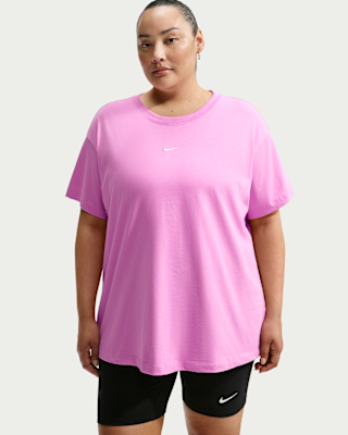 nike sportswear classic Женская футболка оверсайз (большие размеры) nike sportswear classic Женская футболка оверсайз (большие размеры)