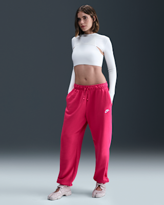 nike sportswear club fleece Женские спортивные штаны оверсайз со средней посадкой nike sportswear club fleece Женские спортивные штаны оверсайз со средней посадкой