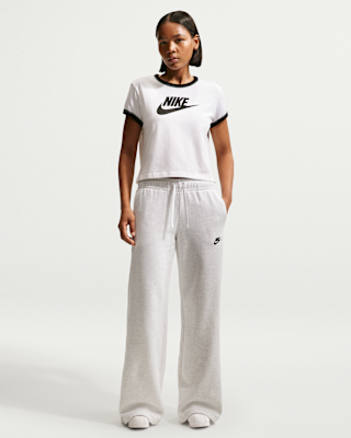 nike sportswear club fleece Женские спортивные штаны со средней посадкой и широкими штанинами nike sportswear club fleece Женские спортивные штаны со средней посадкой и широкими штанинами