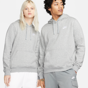 nike sportswear club fleece Женский пуловер с капюшоном