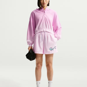 nike sportswear essentials Женские тканые шорты со средней посадкой