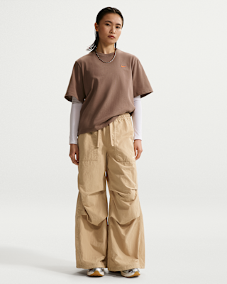 nike sportswear Женские свободные структурированные брюки со средней посадкой nike sportswear Женские свободные структурированные брюки со средней посадкой