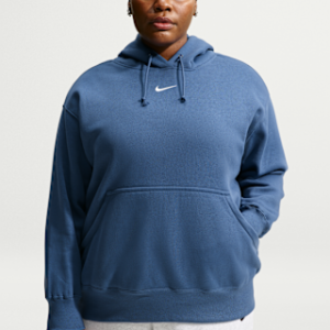 nike sportswear phoenix fleece Женский пуловер с капюшоном оверсайз (большие размеры)