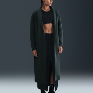 nike sportswear tech fleece Женская куртка дастер оверсайз