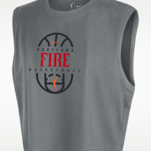 portland fire Женская укороченная футболка без рукавов nike wnba
