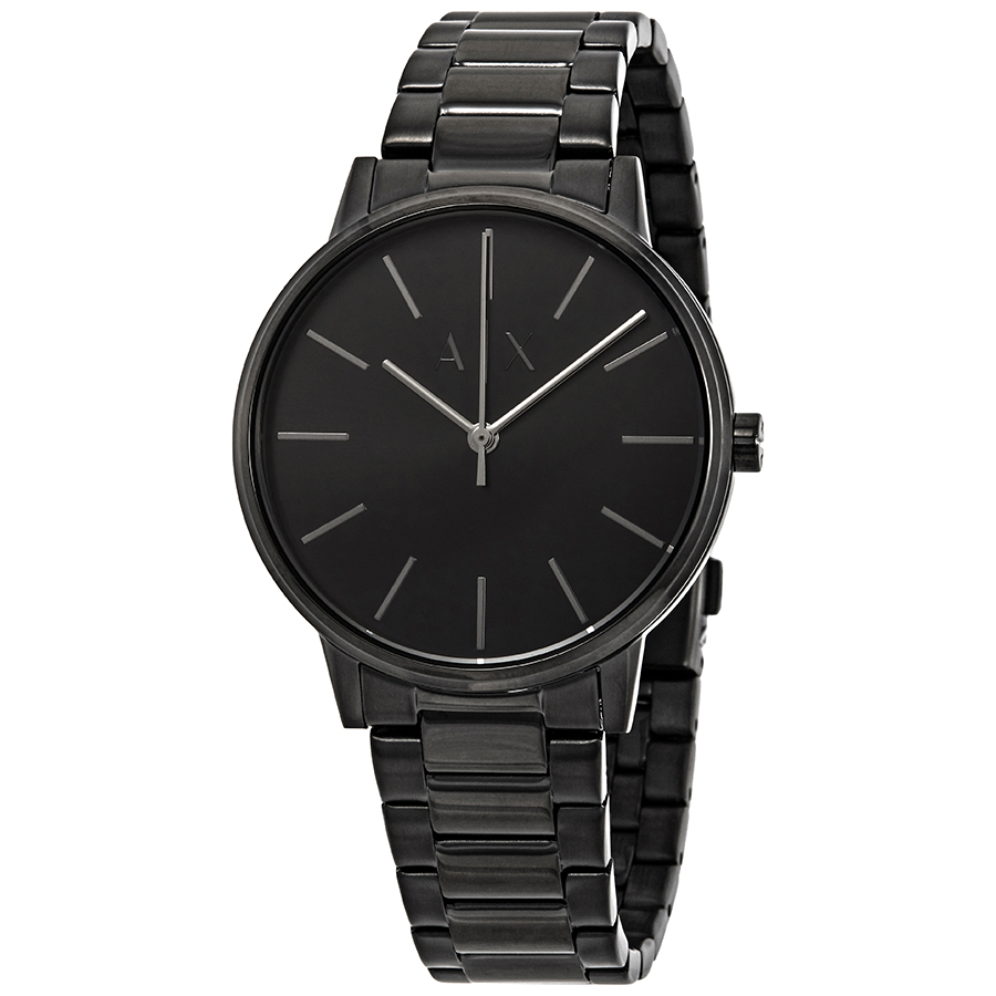 armani exchange cayde black dial men's watch ax2701 armani exchange cayde black dial men's watch ax2701