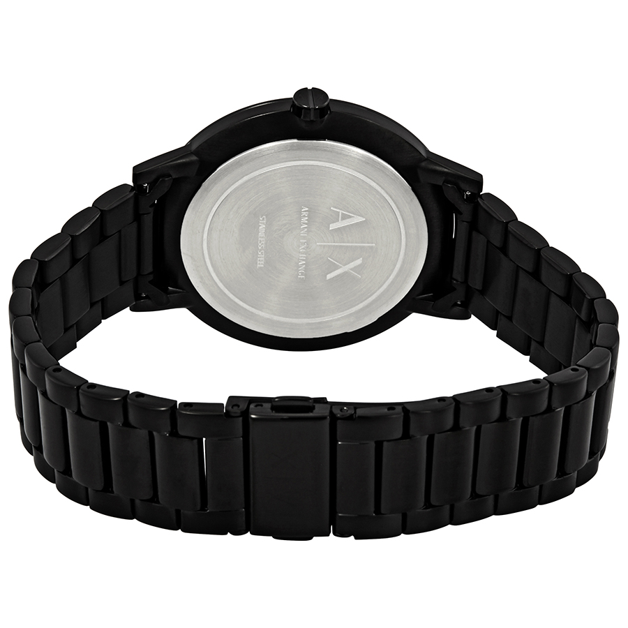 armani exchange cayde black dial men's watch ax2701 armani exchange cayde black dial men's watch ax2701