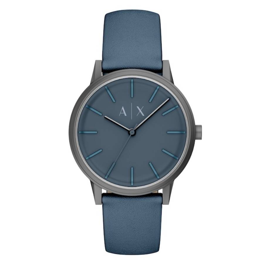 armani exchange cayde quartz blue dial men's watch ax2767 armani exchange cayde quartz blue dial men's watch ax2767