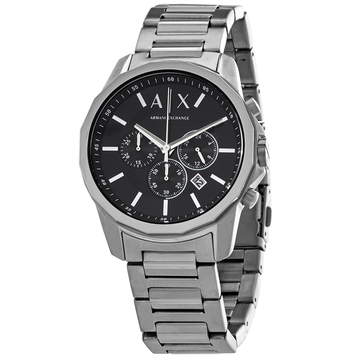 armani exchange chronograph quartz black dial men's watch ax1720 armani exchange chronograph quartz black dial men's watch ax1720