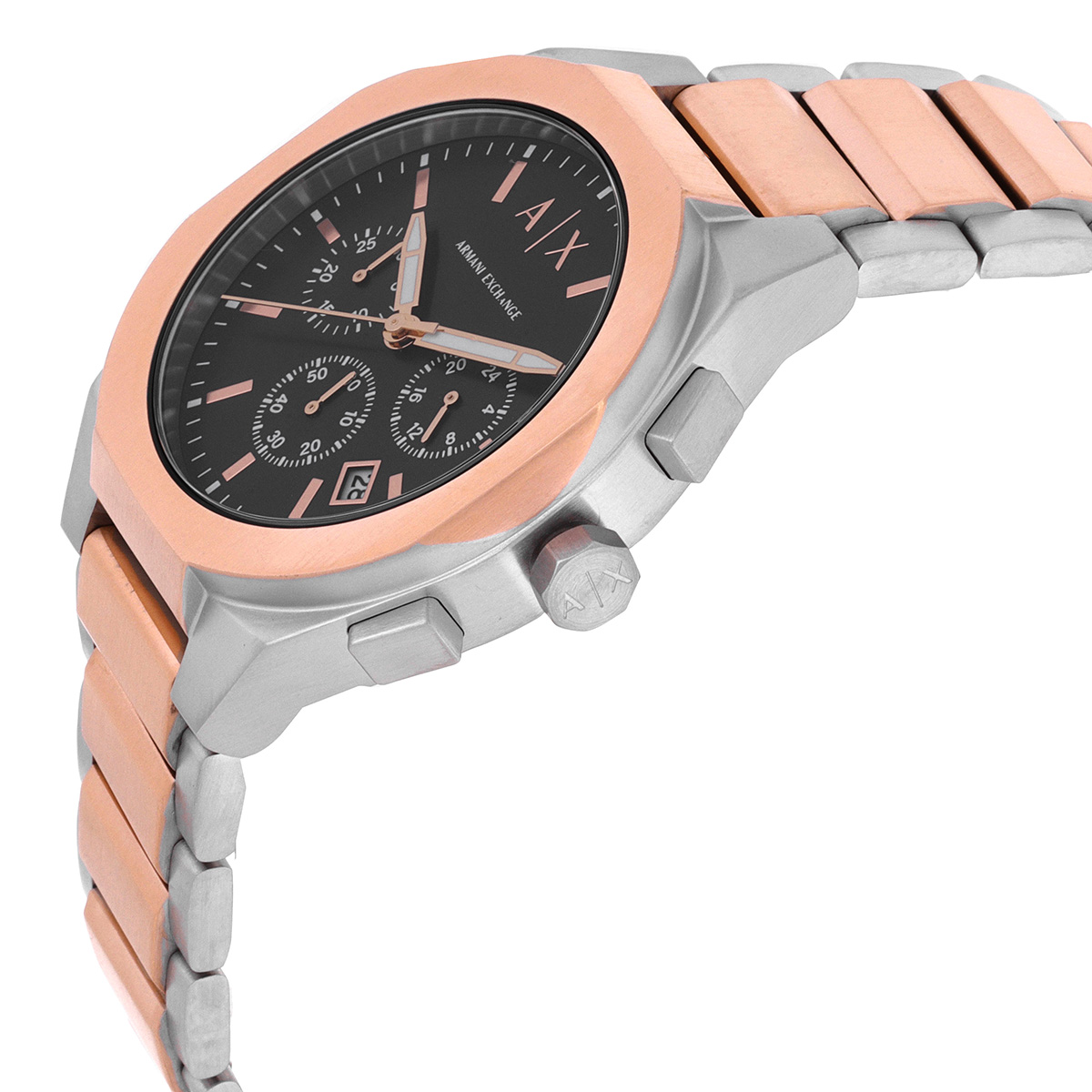 armani exchange rafael chronograph quartz black dial men's watch ax4181 armani exchange rafael chronograph quartz black dial men's watch ax4181