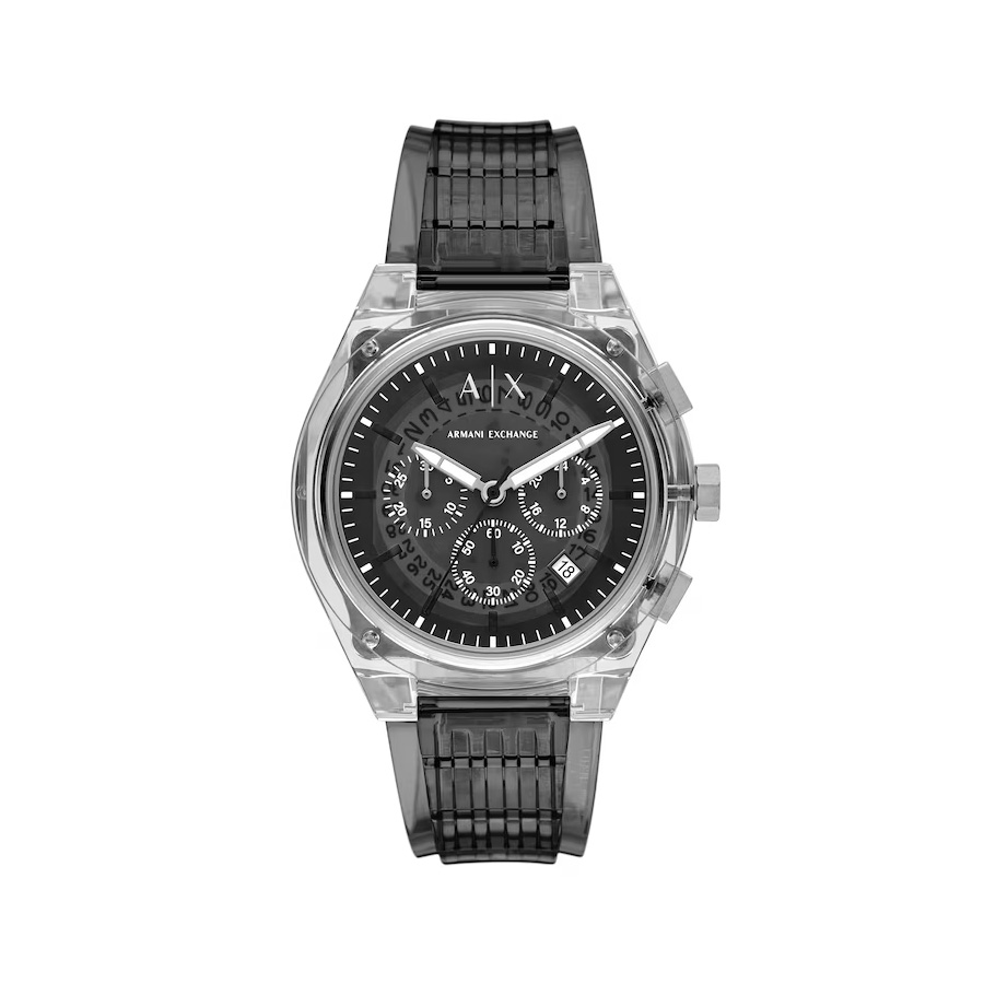 armani exchange rafael chronograph quartz grey dial men's watch ax4167 armani exchange rafael chronograph quartz grey dial men's watch ax4167