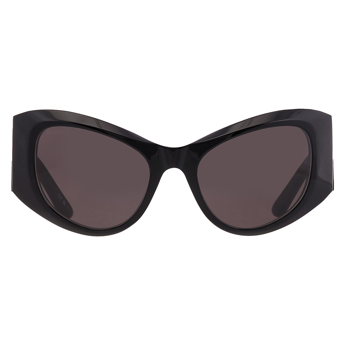 balenciaga grey browline ladies sunglasses bb0393s 001 57 balenciaga grey browline ladies sunglasses bb0393s 001 57