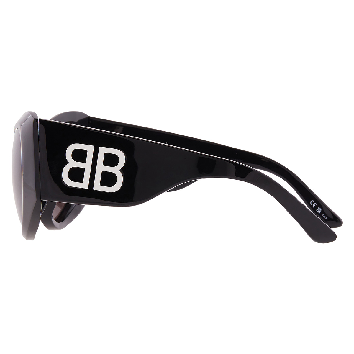 balenciaga grey browline ladies sunglasses bb0393s 001 57 balenciaga grey browline ladies sunglasses bb0393s 001 57