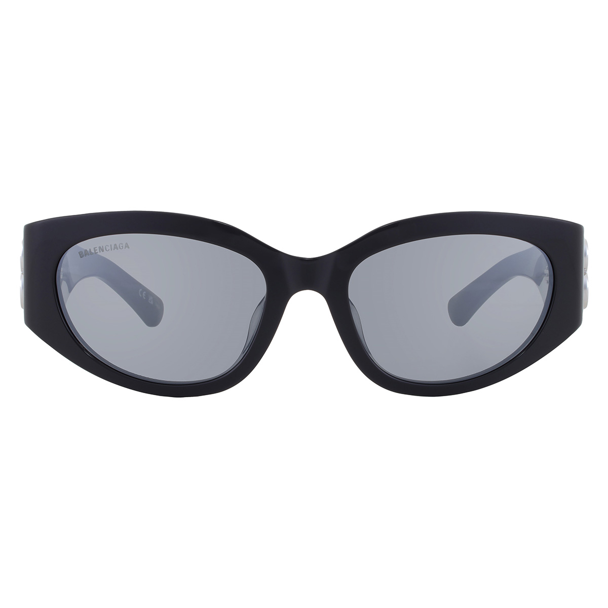 balenciaga grey cat eye ladies sunglasses bb0324sk 007 55 balenciaga grey cat eye ladies sunglasses bb0324sk 007 55