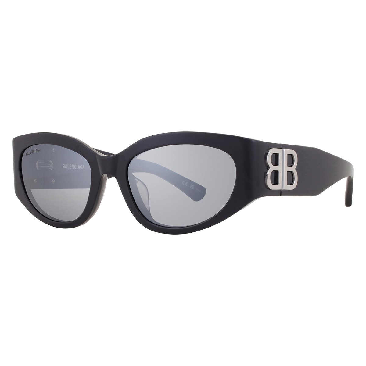 balenciaga grey cat eye ladies sunglasses bb0324sk 007 55 balenciaga grey cat eye ladies sunglasses bb0324sk 007 55