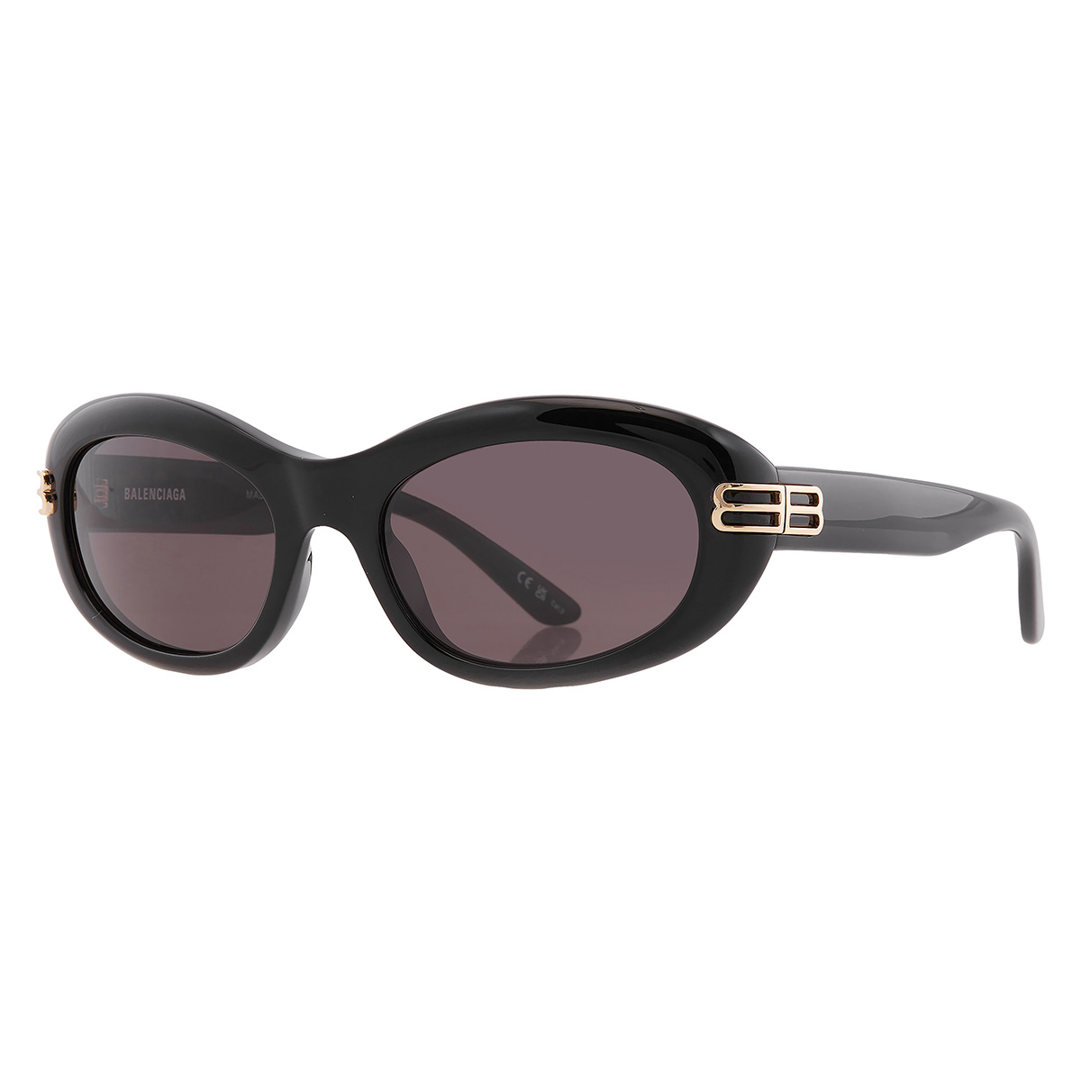 balenciaga grey oval ladies sunglasses bb0431s 001 57 balenciaga grey oval ladies sunglasses bb0431s 001 57