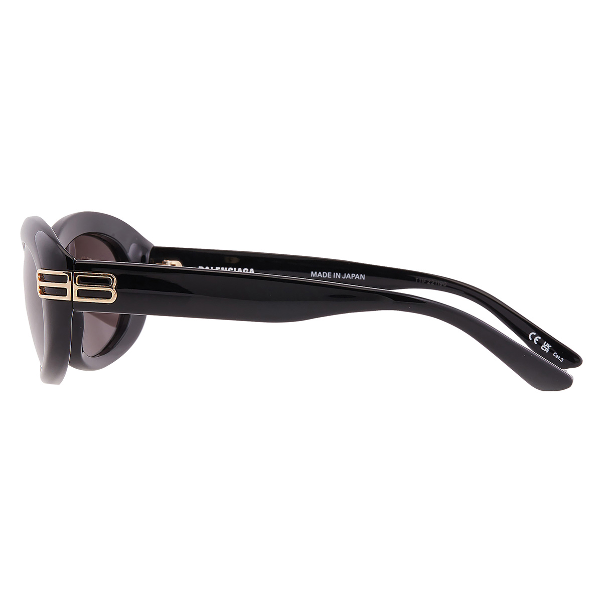 balenciaga grey oval ladies sunglasses bb0431s 001 57 balenciaga grey oval ladies sunglasses bb0431s 001 57