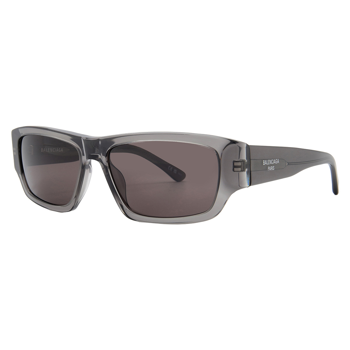balenciaga grey rectangular men's sunglasses bb0366s 004 58 balenciaga grey rectangular men's sunglasses bb0366s 004 58