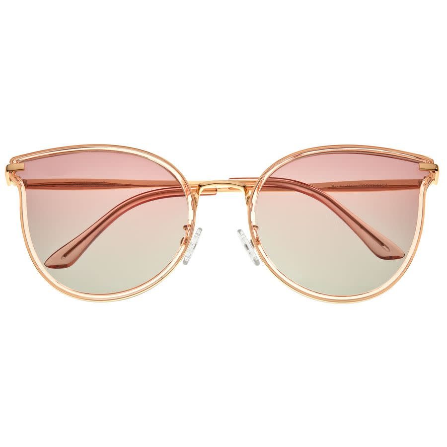 bertha ladies gold tone cat eye sunglasses brsbr056c4 bertha ladies gold tone cat eye sunglasses brsbr056c4