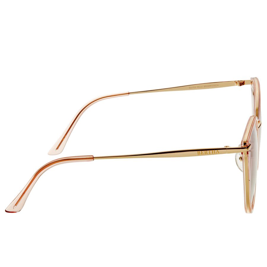 bertha ladies gold tone cat eye sunglasses brsbr056c4 bertha ladies gold tone cat eye sunglasses brsbr056c4