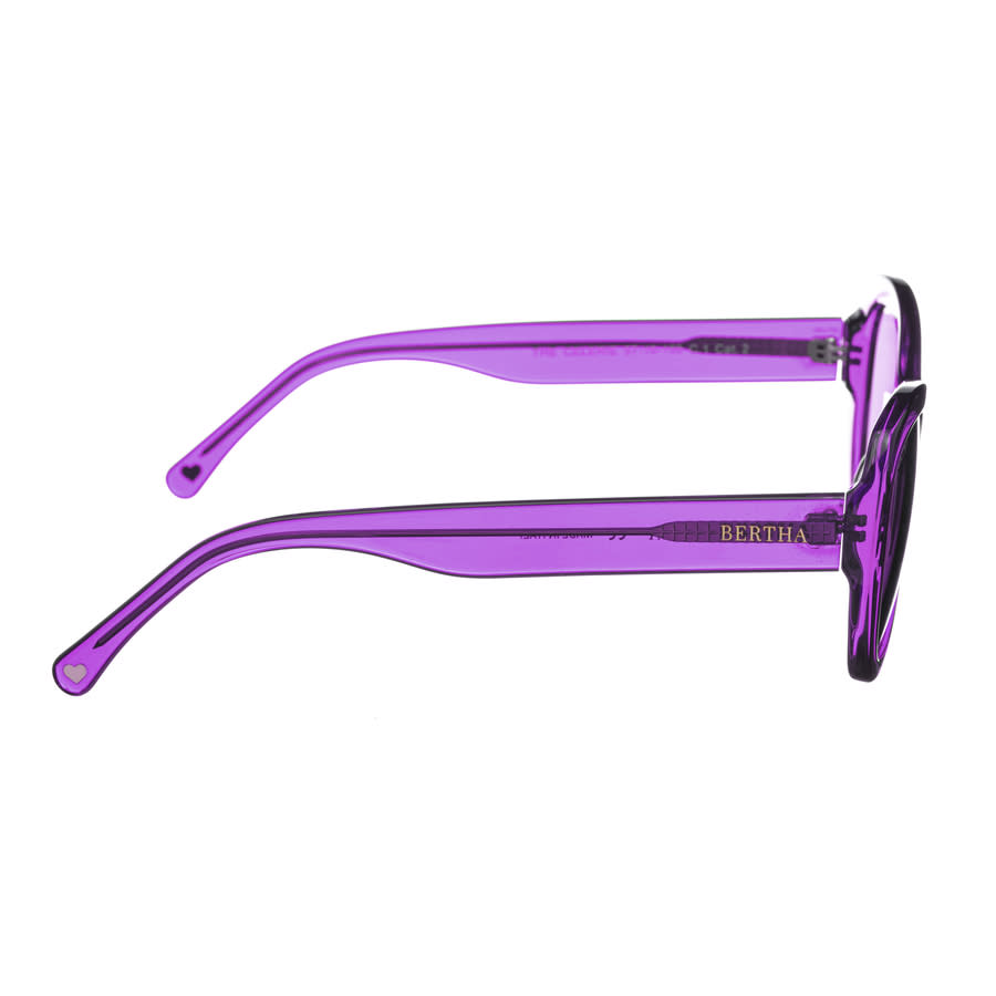 bertha ladies purple oval sunglasses brsit102 2 bertha ladies purple oval sunglasses brsit102 2
