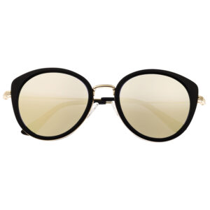 bertha reese mirror coating cat eye ladies sunglasses brsbr044gd