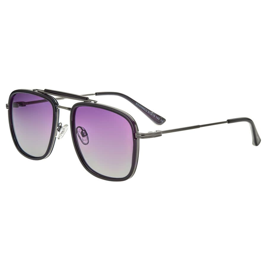 breed men's black pilot sunglasses bsg068c2 breed men's black pilot sunglasses bsg068c2