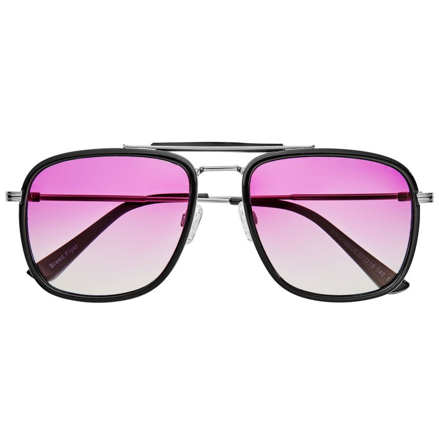 breed men's black pilot sunglasses bsg068c5 breed men's black pilot sunglasses bsg068c5