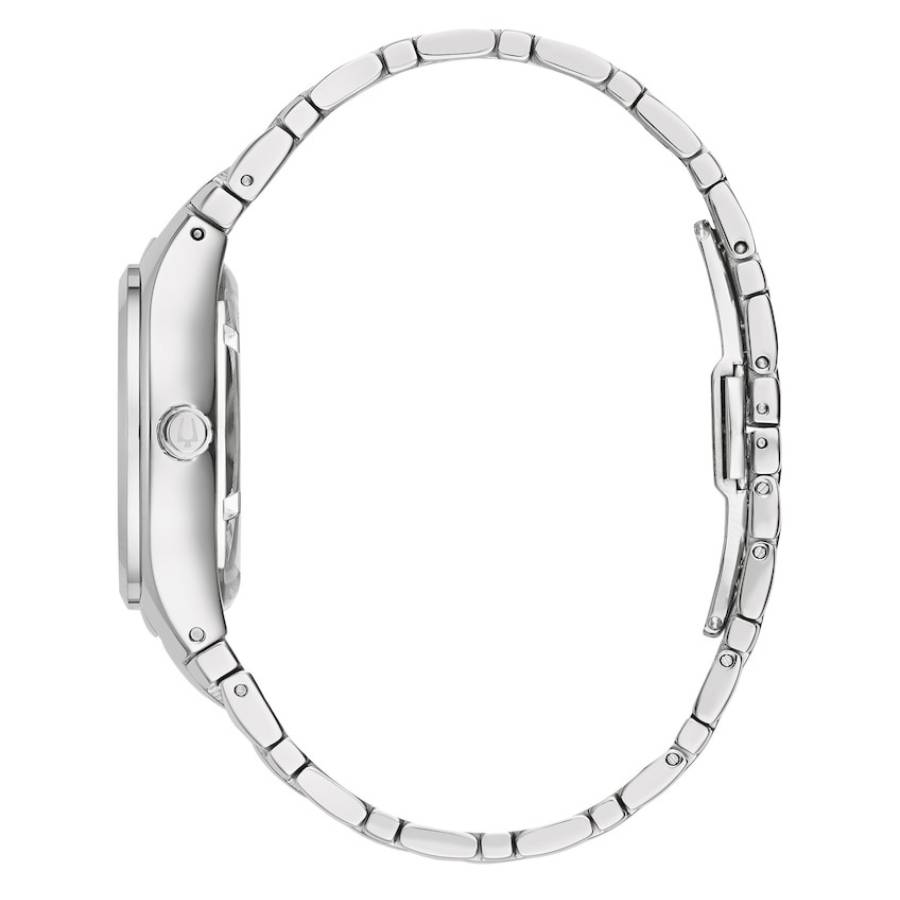 bulova classic automatic white mother of pearl dial ladies watch 96l301 bulova classic automatic white mother of pearl dial ladies watch 96l301