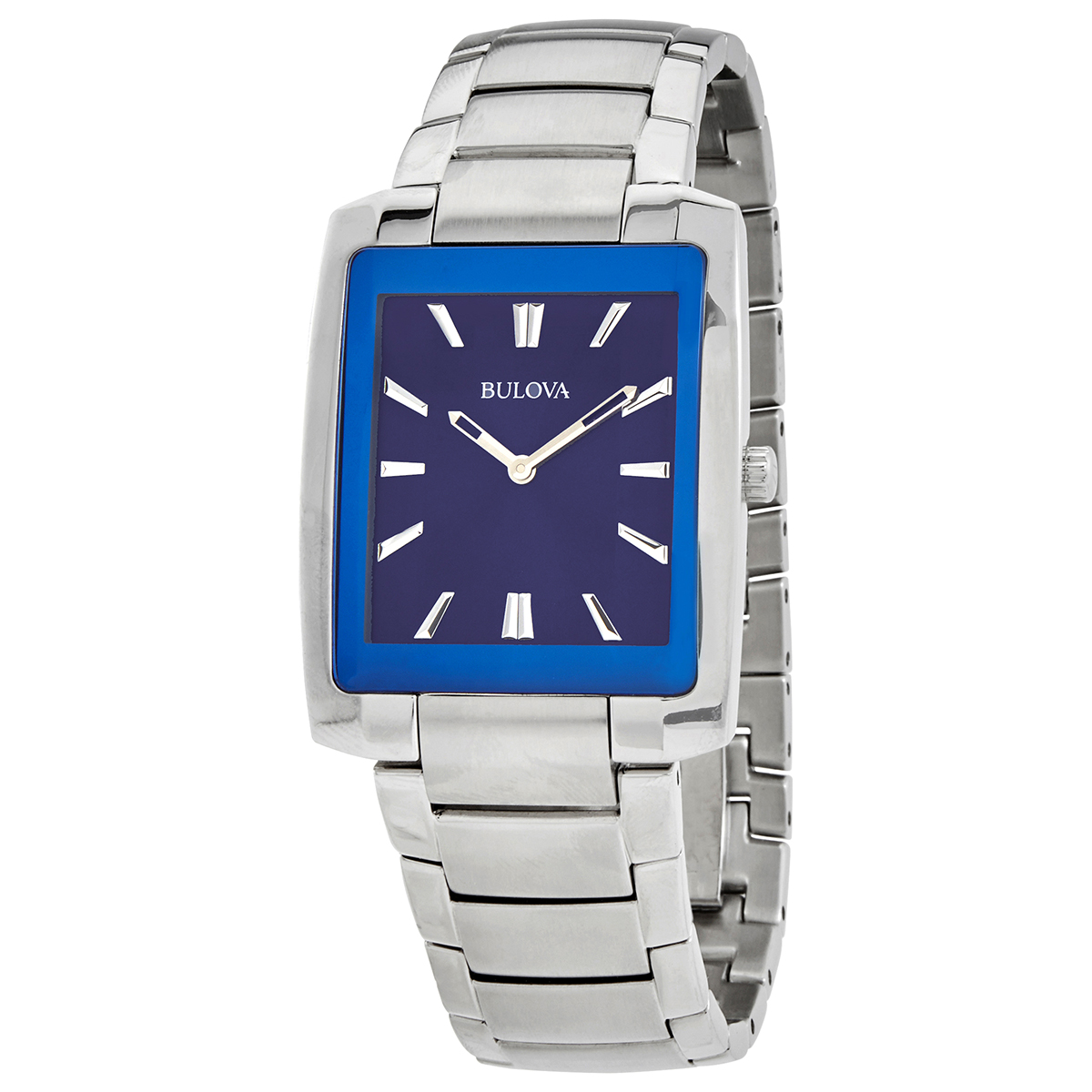 bulova classic blue dial men's watch 96a169 bulova classic blue dial men's watch 96a169