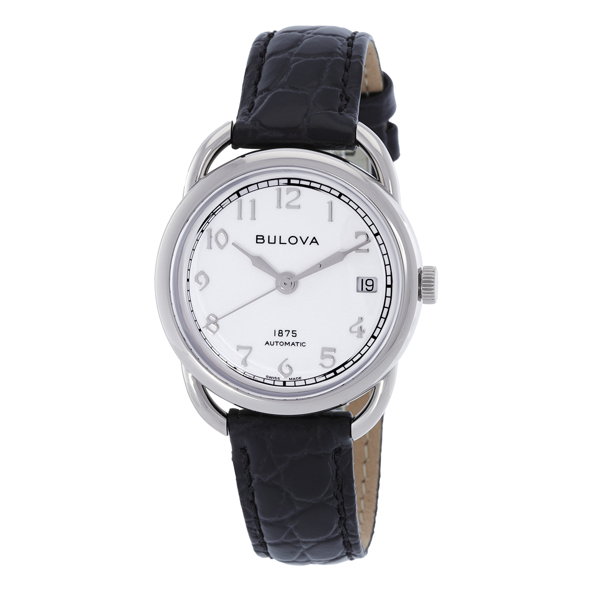 bulova commodore automatic white dial ladies watch 96m152 bulova commodore automatic white dial ladies watch 96m152