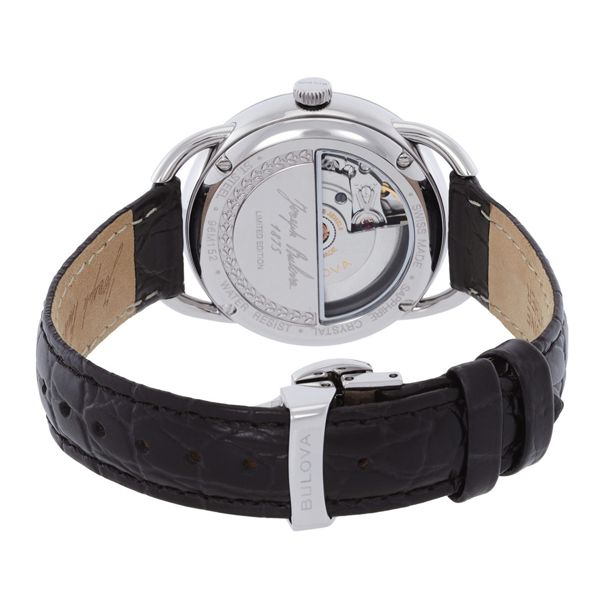 bulova commodore automatic white dial ladies watch 96m152 bulova commodore automatic white dial ladies watch 96m152