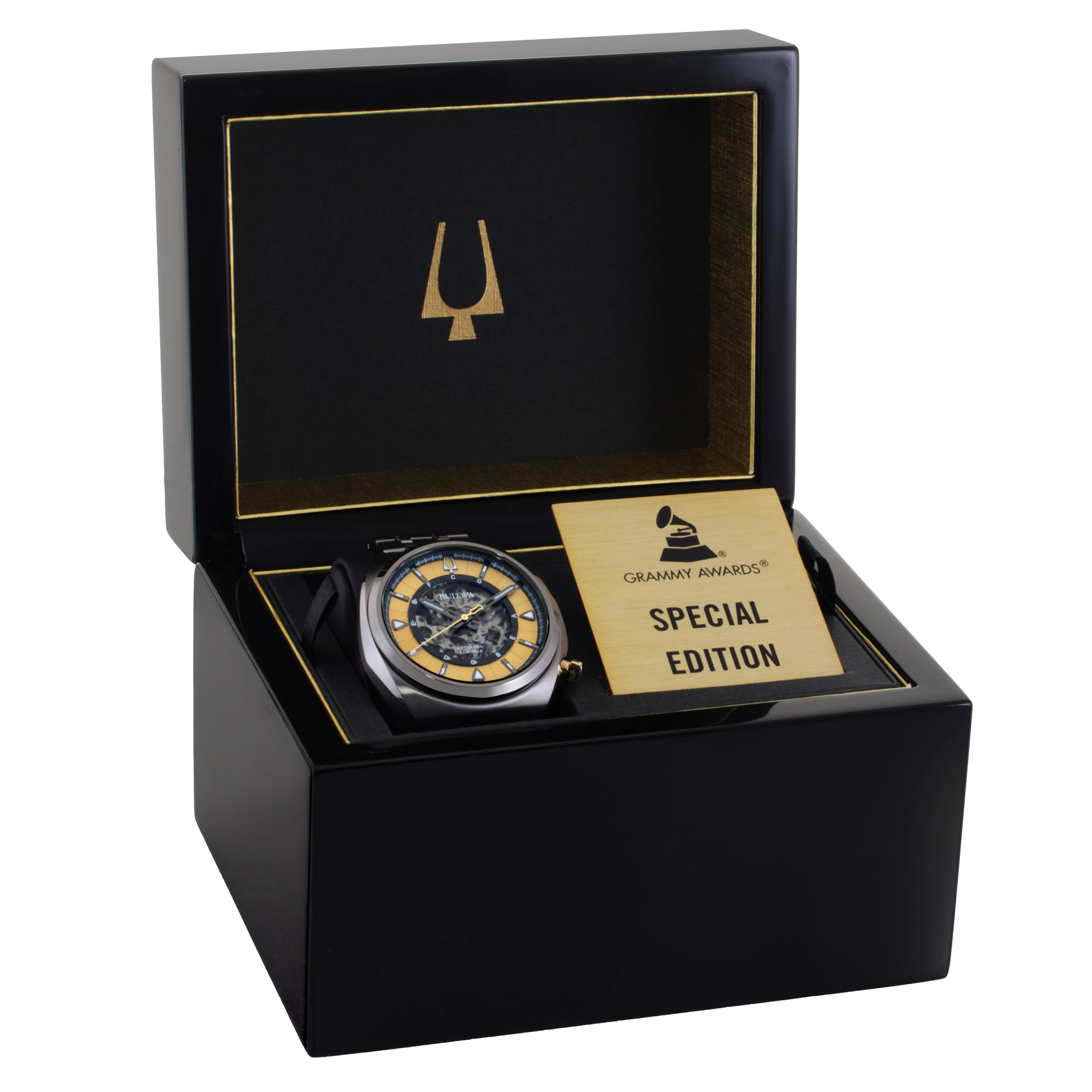 bulova grammy automatic skeleton dial men's watch 98a294 bulova grammy automatic skeleton dial men's watch 98a294