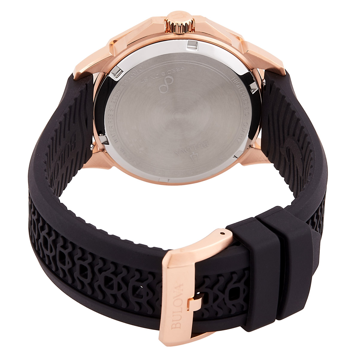 bulova marine star hpq precisionist quartz brown dial men's watch 98b421 bulova marine star hpq precisionist quartz brown dial men's watch 98b421