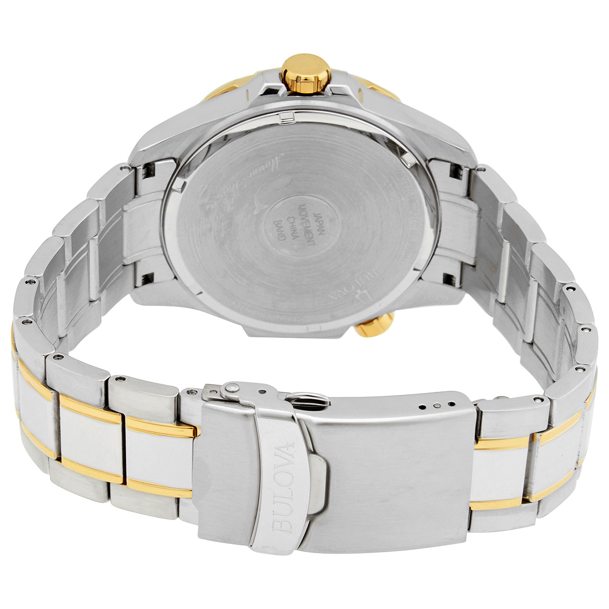 bulova marine star quartz blue dial men's watch 98b384 bulova marine star quartz blue dial men's watch 98b384