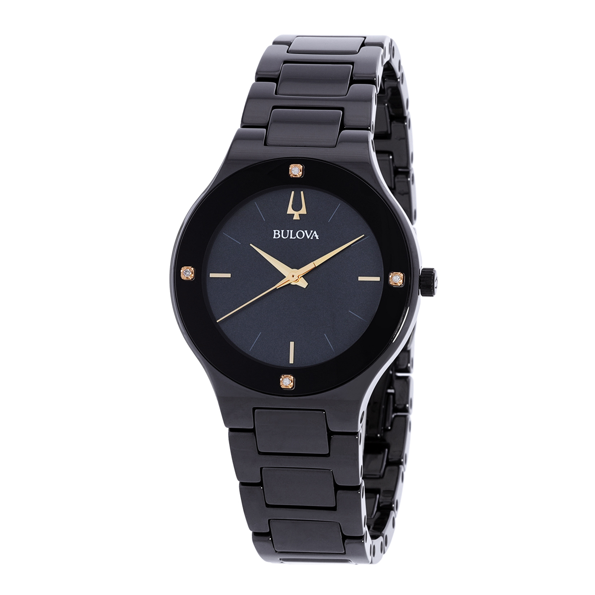 bulova millennia quartz black mother of pearl dial ladies watch 98r293 bulova millennia quartz black mother of pearl dial ladies watch 98r293