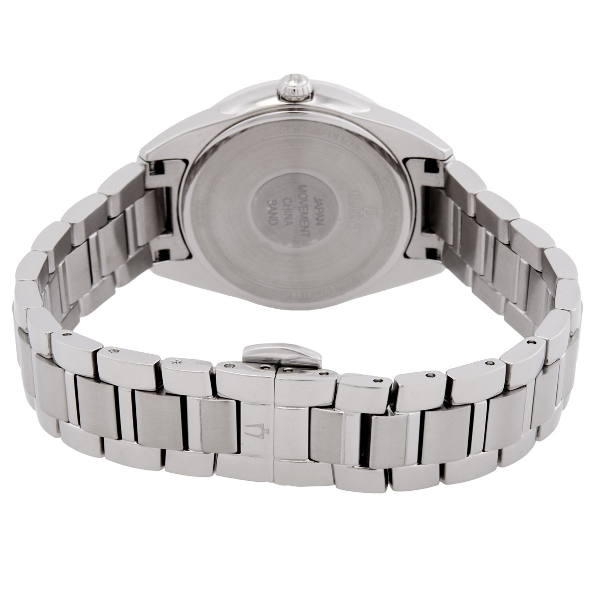 bulova quartz crystal blue dial ladies watch 96r243 bulova quartz crystal blue dial ladies watch 96r243